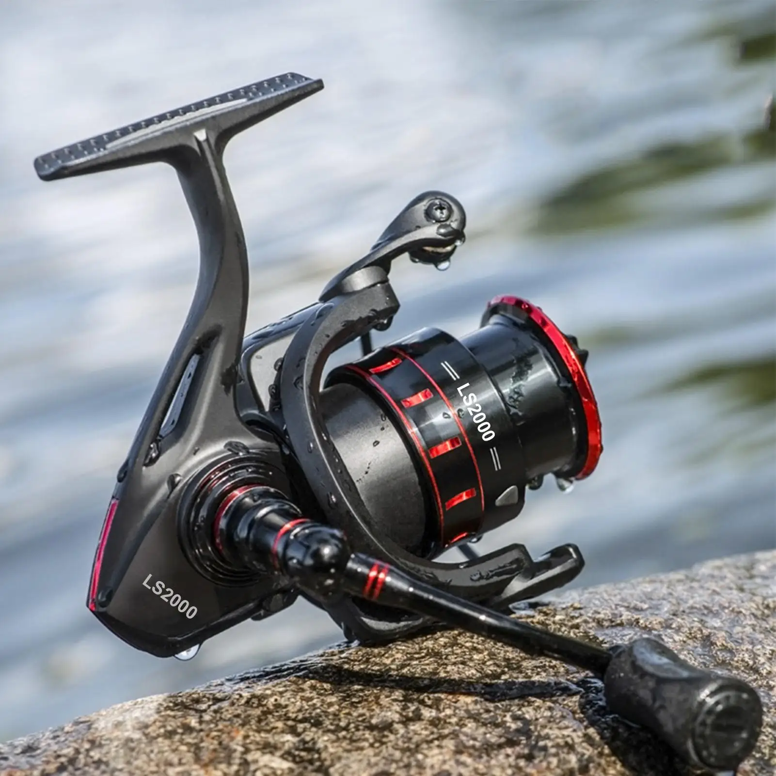 

Рыболовная катушка, рыболовное проволочное колесо, эргономичная противоскользящая рыболовная катушка для морской краппи, окуня, берега льда, сома, пресной воды