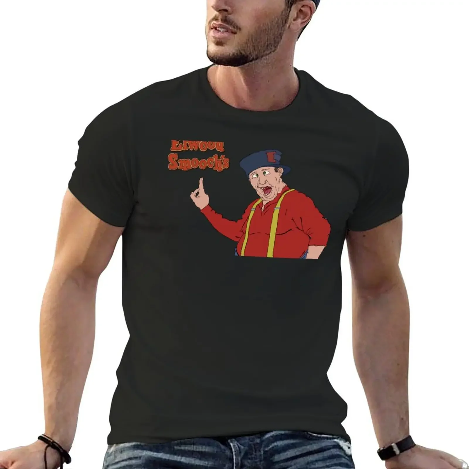 Elwood Smooch T-Shirt street wear cheap stuff cute tops graphic t shirt vintage mens plain t shirts