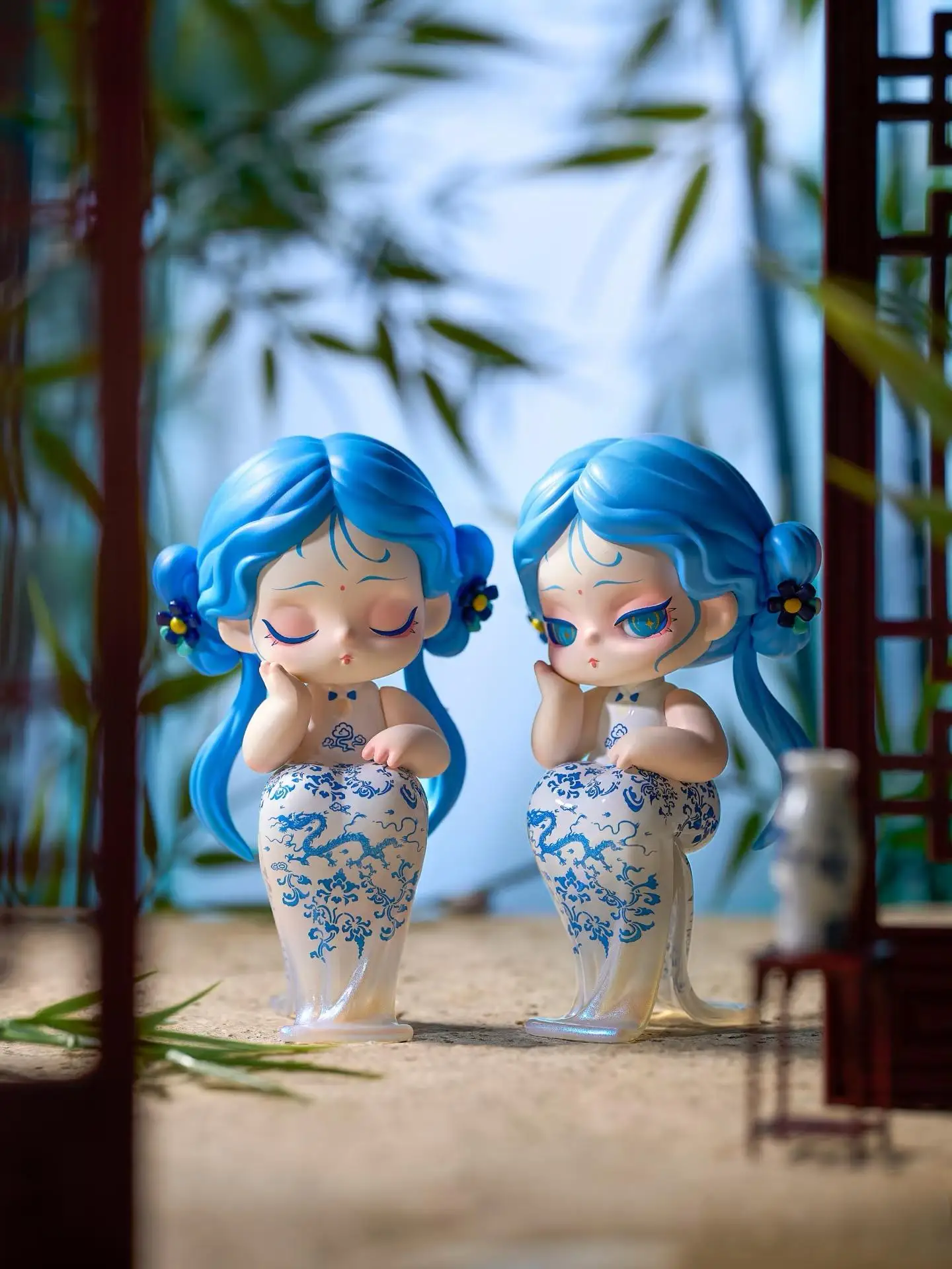 Echte Linglong Xia Yi Return-Date ist, was der Periode Serie Blindbox Mystery Box chinesische Mode spielen Urlaub Überraschungsgeschenk