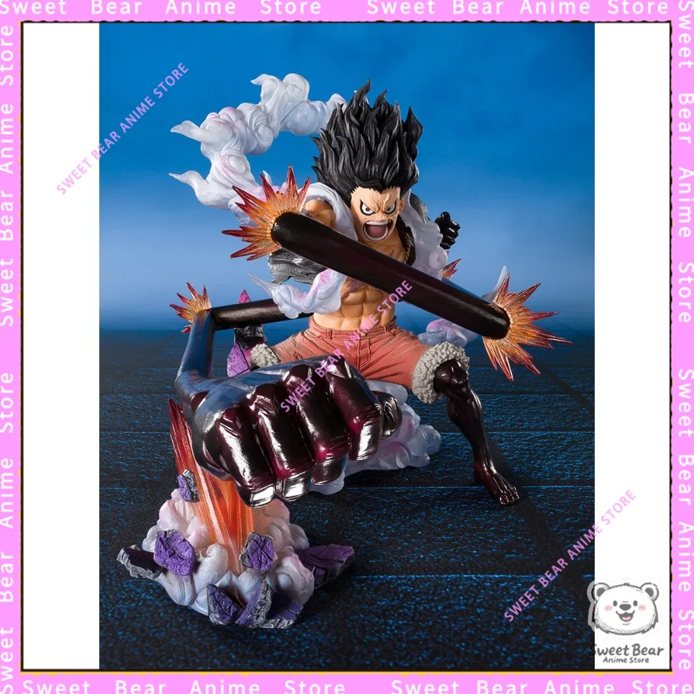 In Stock Bandai Figuarts ZERO Super Battle One Piece Luffy Gear 4 Snake Man King Snake Figure Anime Model Trendy Toys Doll - view 4
