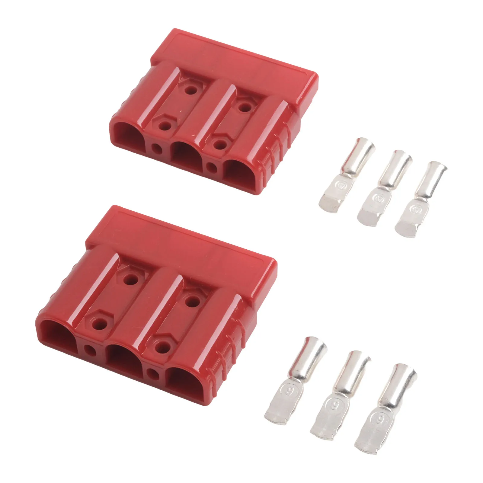 Amazing Durability Heavy Duty Three Pin Connectors Rated at a Maximum of 75 Amps Perfectly Fit Industrial Standards