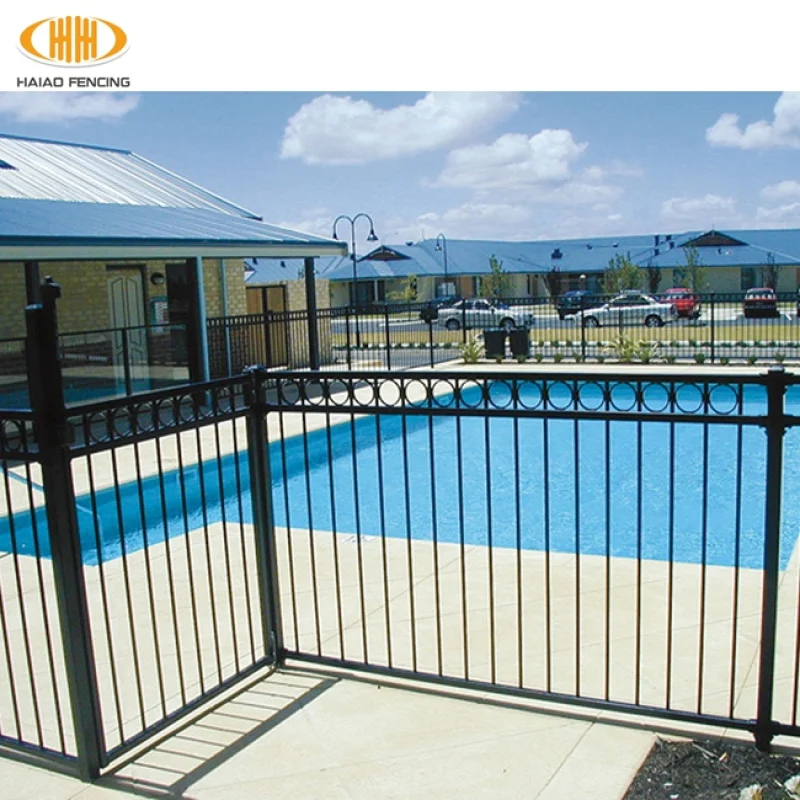 custom.Hot Sale Portable Horizontal Galvanized Steel Pool Safety Fence and Houses 3D Modelling Included