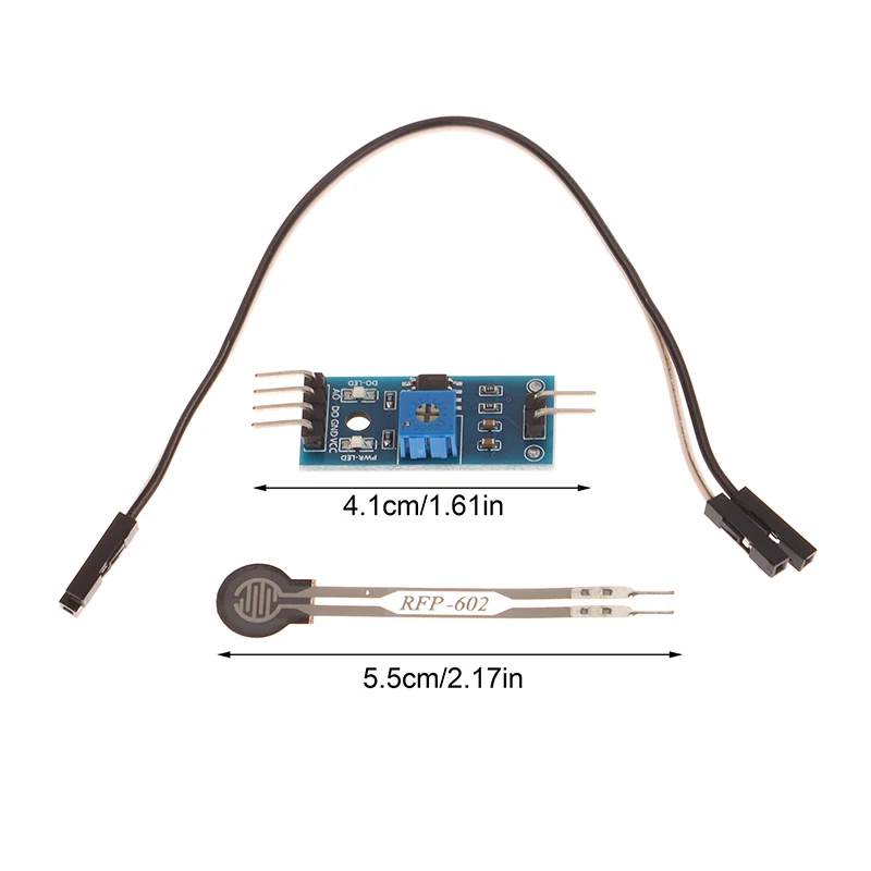 1pc FSR402 Weighing Sensor Module Load Cell Resistive Membrane Pressure Sensor Module Flexible Force Sensitive Analog