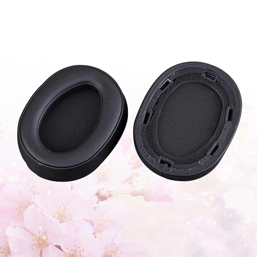 

Earphone Pads Sponge Headphones Cushions Black for Mdr-100Abn 100Abn Replacement Ear Pads Cushion Soft Comfortable Headphone