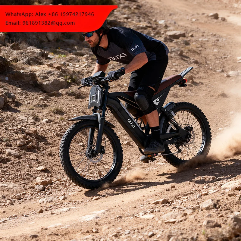 

OUXI Gt20pro 7 Speed 20-Inch 750W Oil Brake Hot Sale Off Road Electric Dirt Bike MTB Mountain Bike