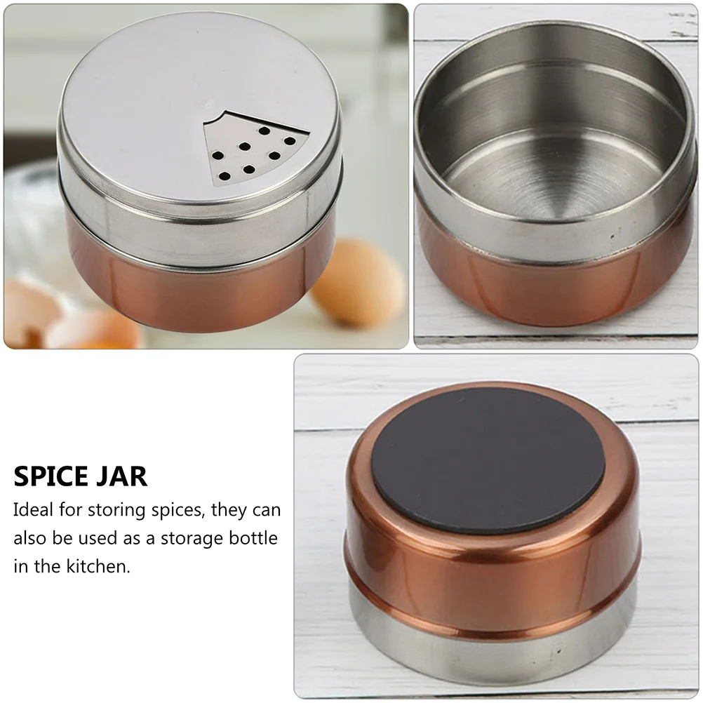 

2 pcs Stainless Steel Spice Jars 80Ml Portable Kitchen Bottles For Seasoning Storage Spice Holder Camping Bbq Use Condiment Jar