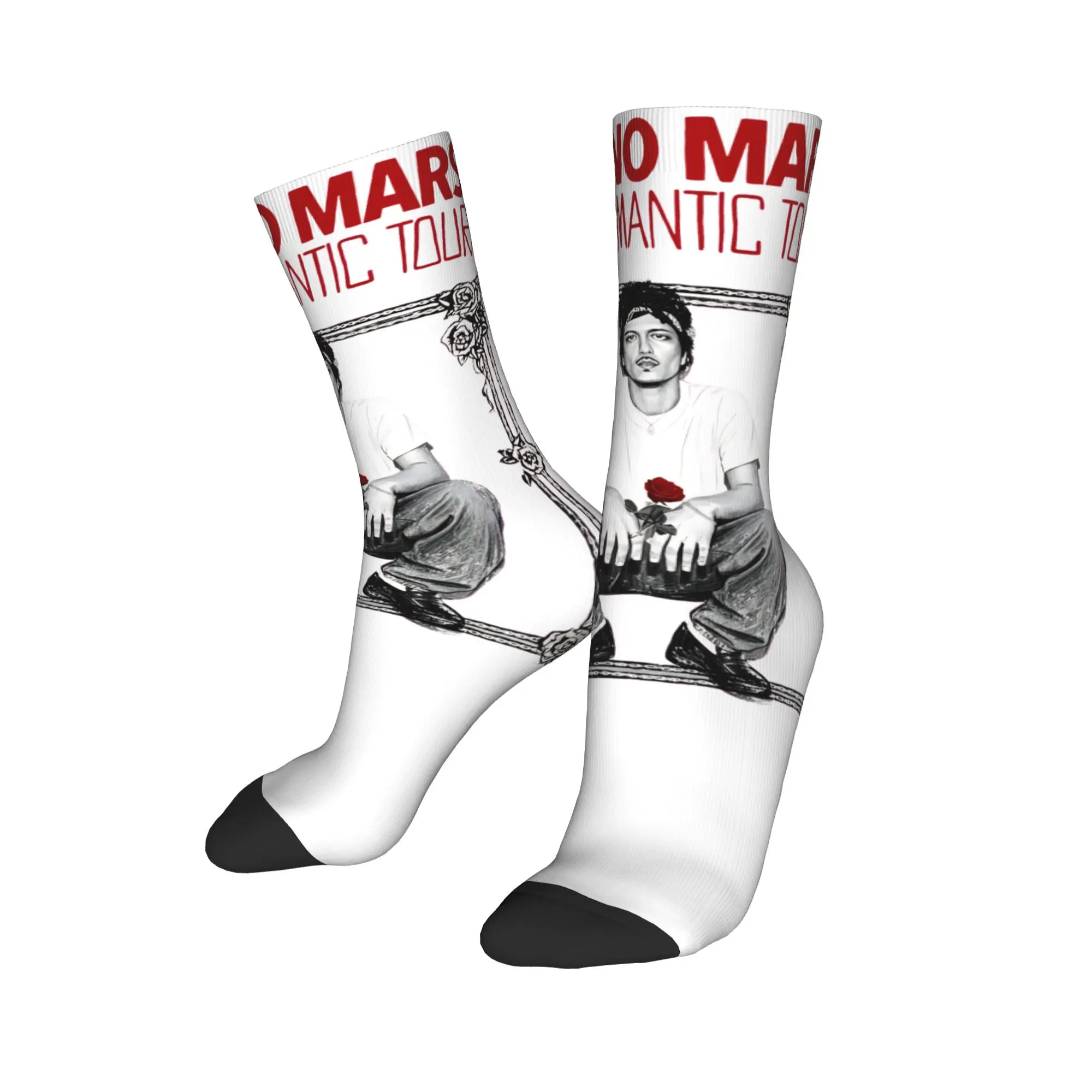 

Men Women Bruno Mars The Romantic Tour 2026 Outfits Socks Non-slip Socks Comfortable For Daily Wear