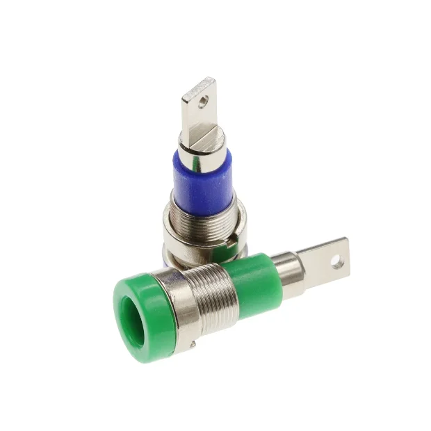 4MM Banana Female Jack Socket Connector Pure Copper Insulated Power Terminal Block Panel Mount Adapter 24A DC 30V-60V