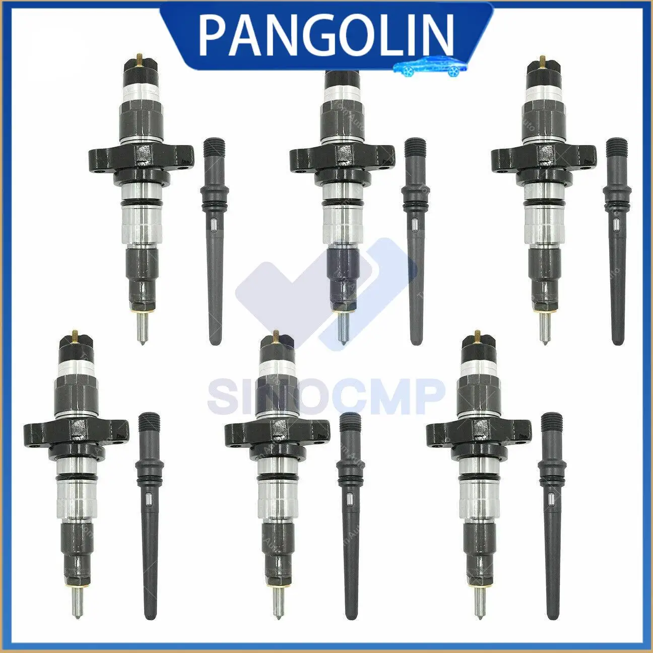 

Топливная форсунка PANGOLIN 2500/3500 6X 0986435503 для дизельного двигателя Dodge Ram Cummins 5,9 л 2003-2004 годов 0445120255 0445120210