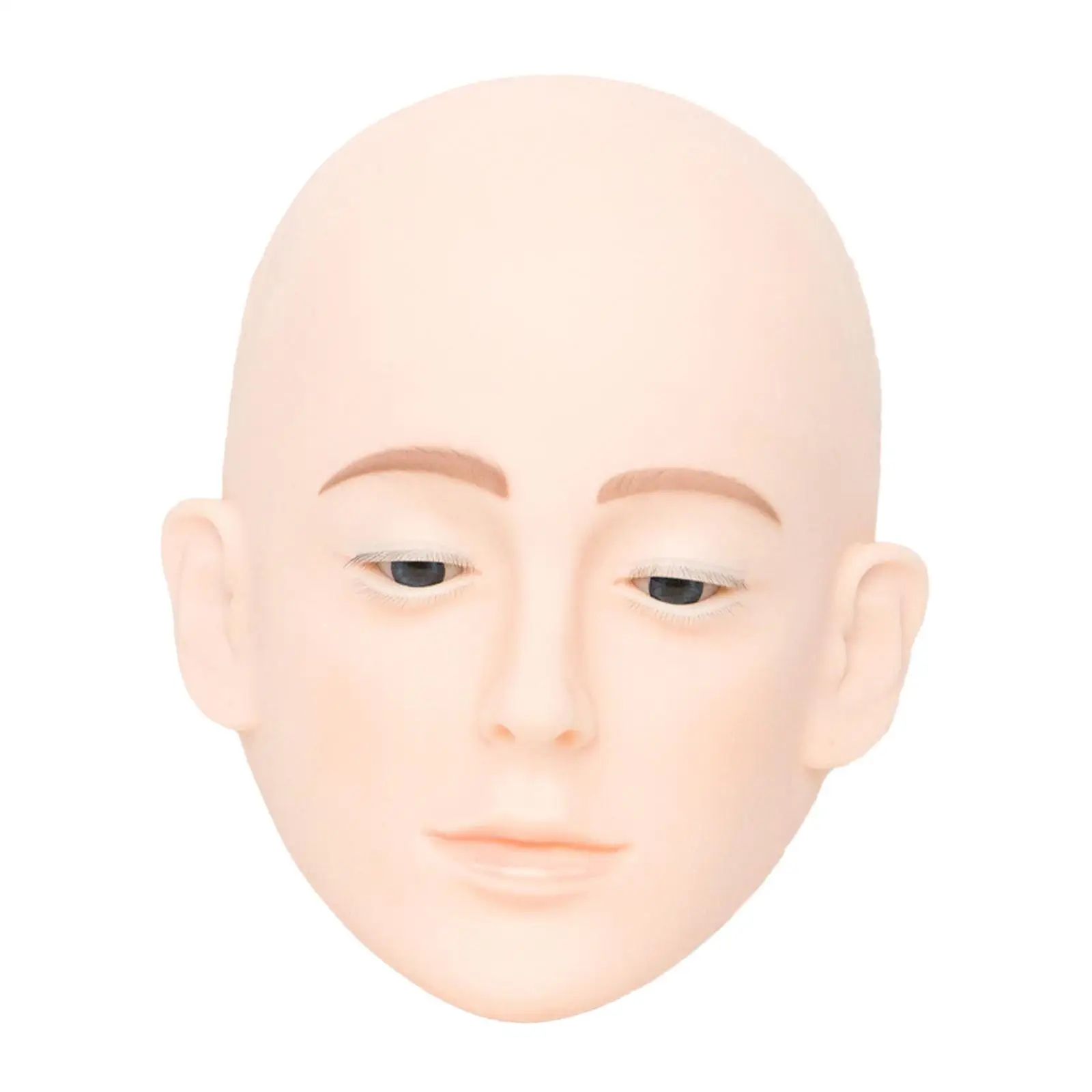 رأس عارضة أزياء للرموش، سهل التنظيف، ممارسة تمديد الرموش الاحترافية، ممارسة مكياج الرأس للمبتدئين في صالونات التجميل المنزلية #3