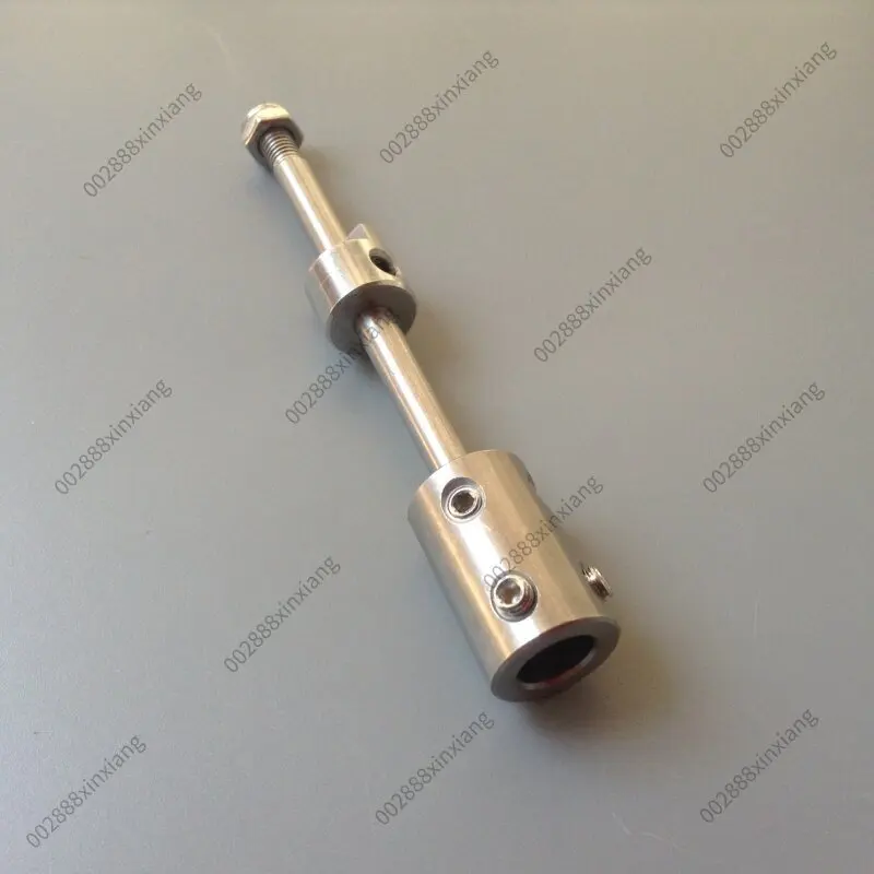 304 Stainless Steel Coupling 5mm Drive Shaft Extension Shaft Propeller Mount Shaft for Fishing Net Boat Water Pipe Boat