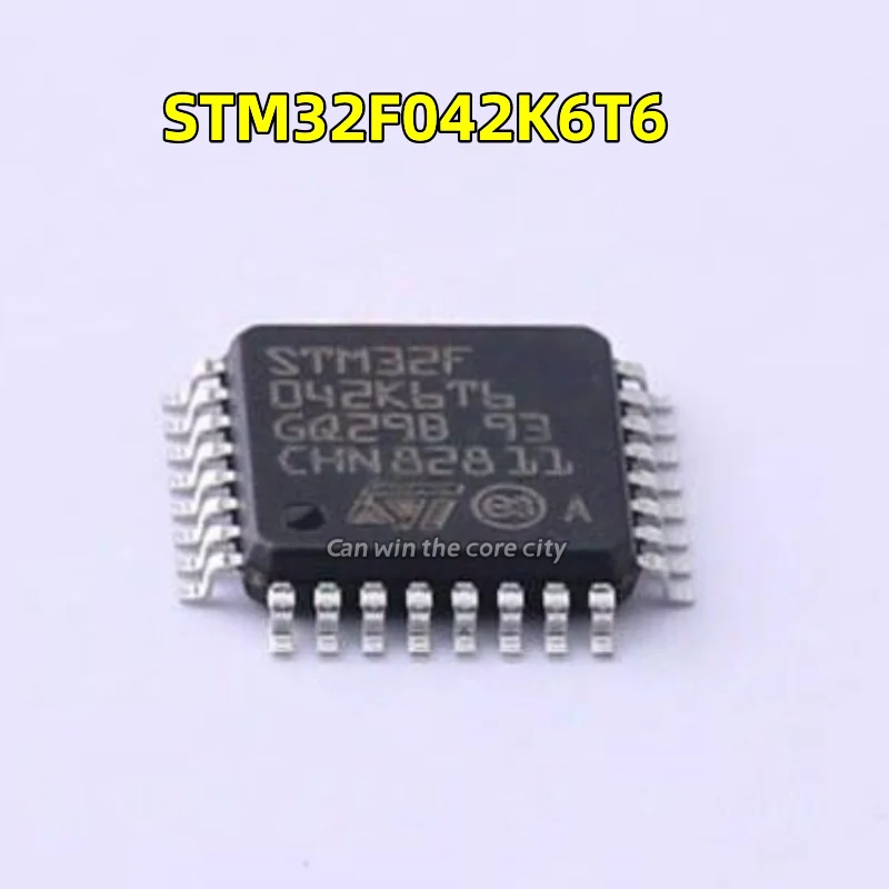 

10 pieces New original genuine STM32F042K6T6 package LQFP-32 microcontroller IC chip microcontroller