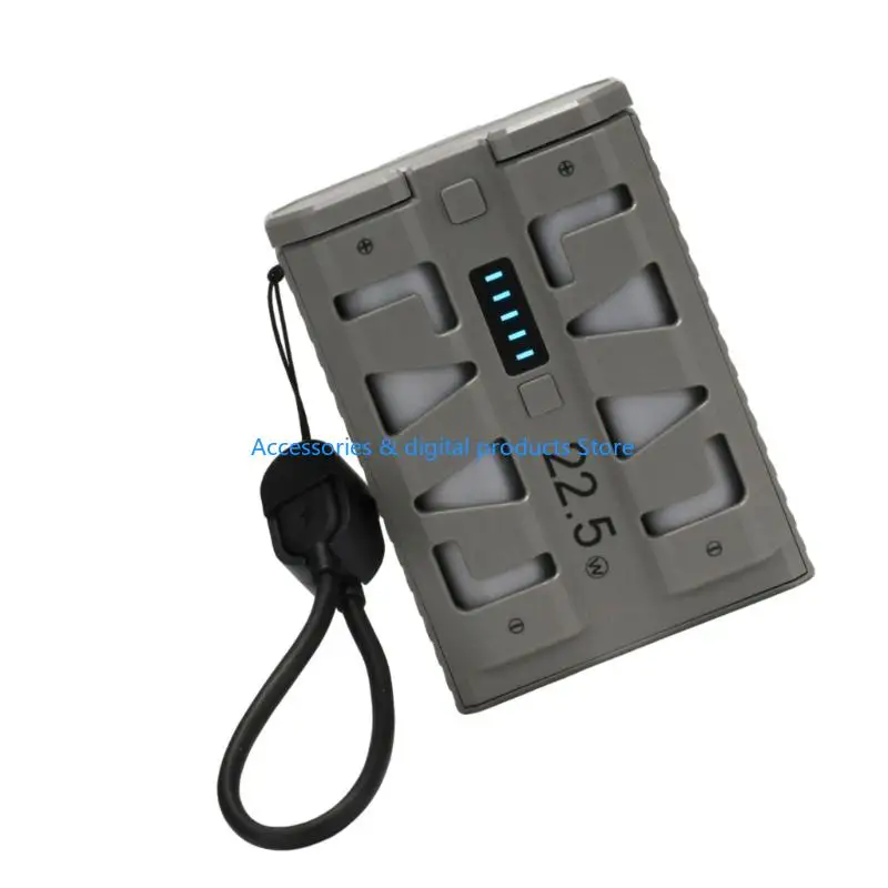 77JD Intelligent PowerBanks Case 22.5W High Efficiency Charging For Diverse Electronics Use