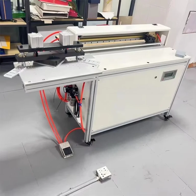 Industrial Cardboard Angle Cutting Machine 7015VP V-Slot Groove Making Paper Board Corner Indentation Machine in China