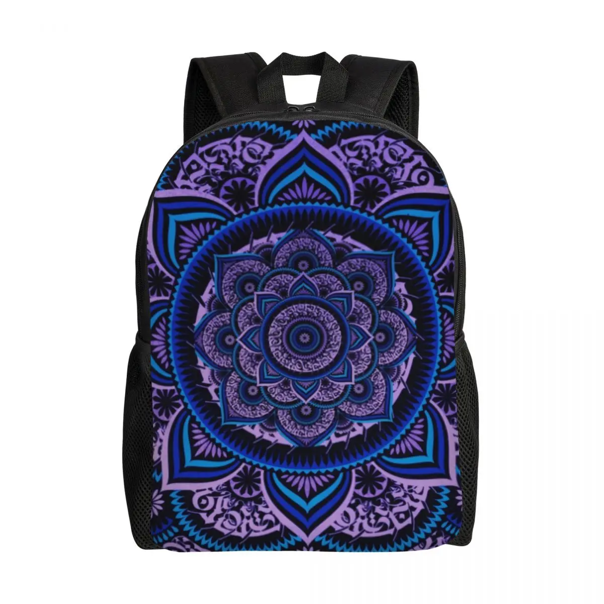 

Poetics Mandala Travel Backpack Women Men School Computer Bookbag Boho College Student Daypack Bags