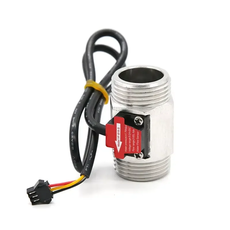 Dijiang OEM DN25 Stainless Steel Water Flow Sensor Hall Effect Rotor Turbine Flow Meter B10-S for Farmland Irrigation