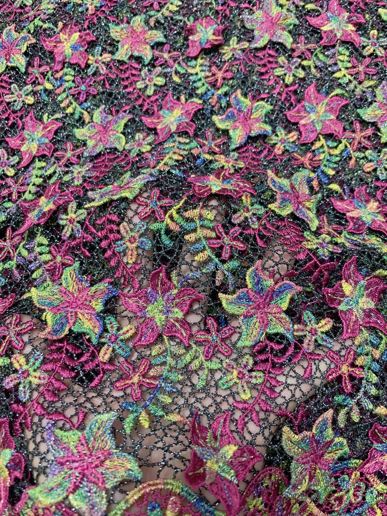 التطريز الأفريقي ثلاثية الأبعاد زهرة الحبل الدانتيل 2025 النيجيري جبر أقمشة الدانتيل مع زين لخياطة حفل زفاف أنيقة #2