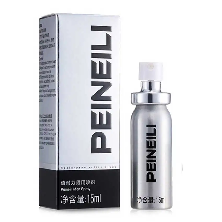 PEINEILI Male Sex Delay Spray,Men Delay Cream 60 Minutes Long,Prevent Premature Ejaculation,Penis Enlargement Erection Spray