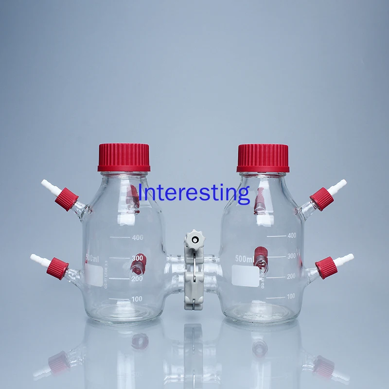 500 مللي Mfc جهاز أنيون تبادل غشاء بروتون التحليل الكهربائي المياه أيون تبادل غشاء الميكروبية التحليل الكهربائي