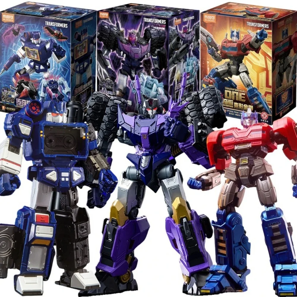 BLOKEES Originele Transformers TARN Soundwave Orion Pax Optimus Prime IDW ACTION EDITION Decepticons Action Figure Speelgoed cadeau