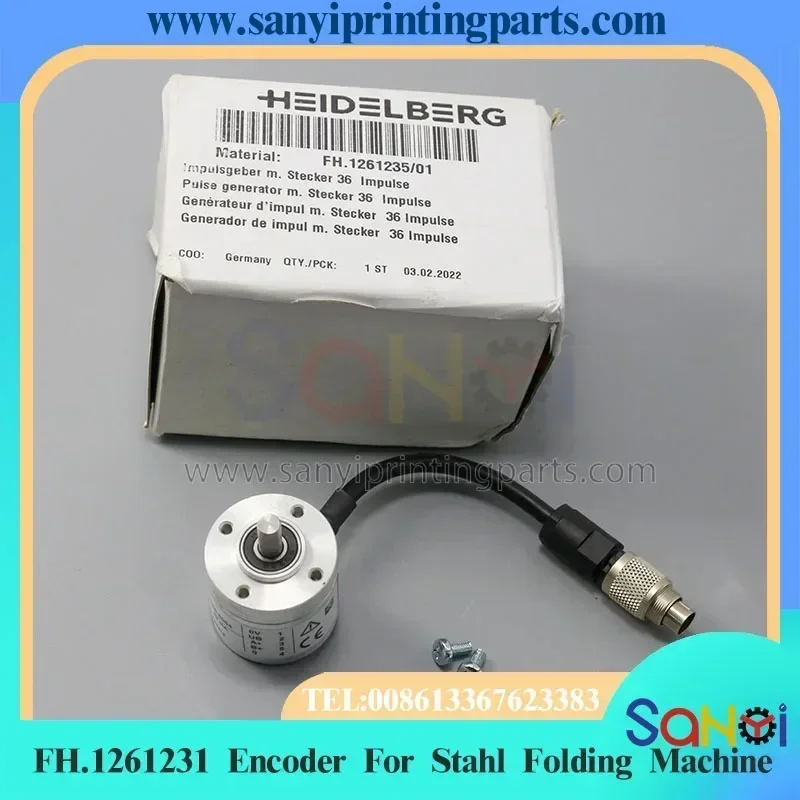 Originele FH.1261231/01 Encoder ABO-36-E7-0.07-PP IV28M/1-0004 Voor Stahl Vouwmachine
