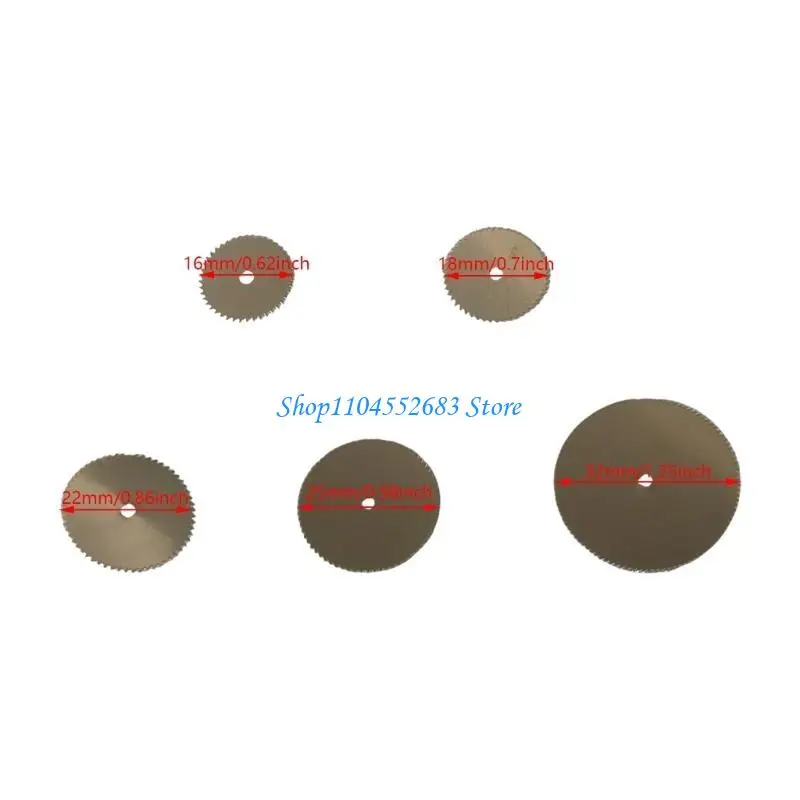 Y6GD 10PCS Circular Cuting Cutter Cutter Cutter Discing na metal