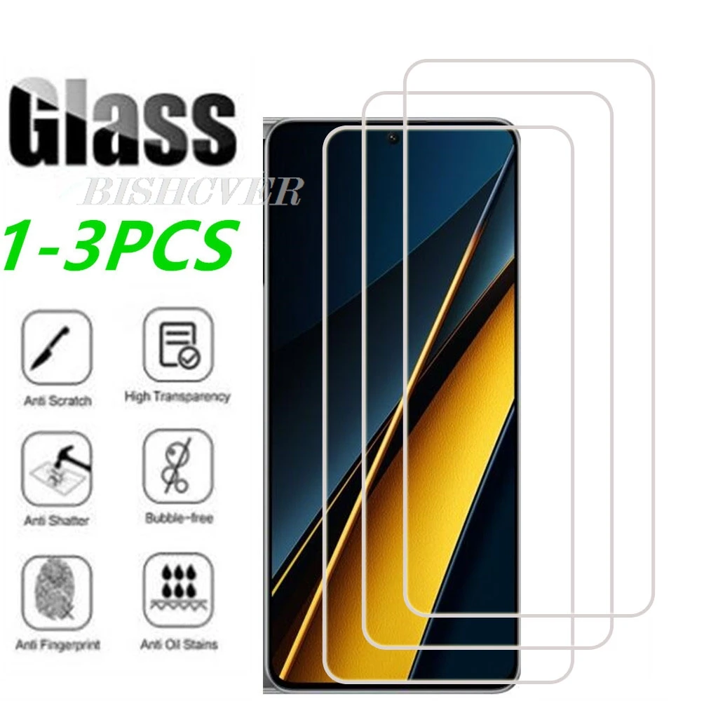 Tempered Glass Protective For Xiaomi Poco X6 Pro 5G 6.67