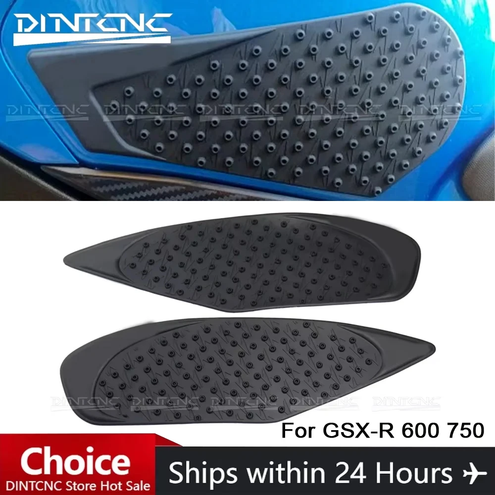 Para SUZUKI GSX-R 600 750 2006-2023 GSXR K6 K7 K8 K9 L1 L2 L3 L4 L5 GSXR600/750 motocicleta pegatina antideslizante protección tanque de combustible