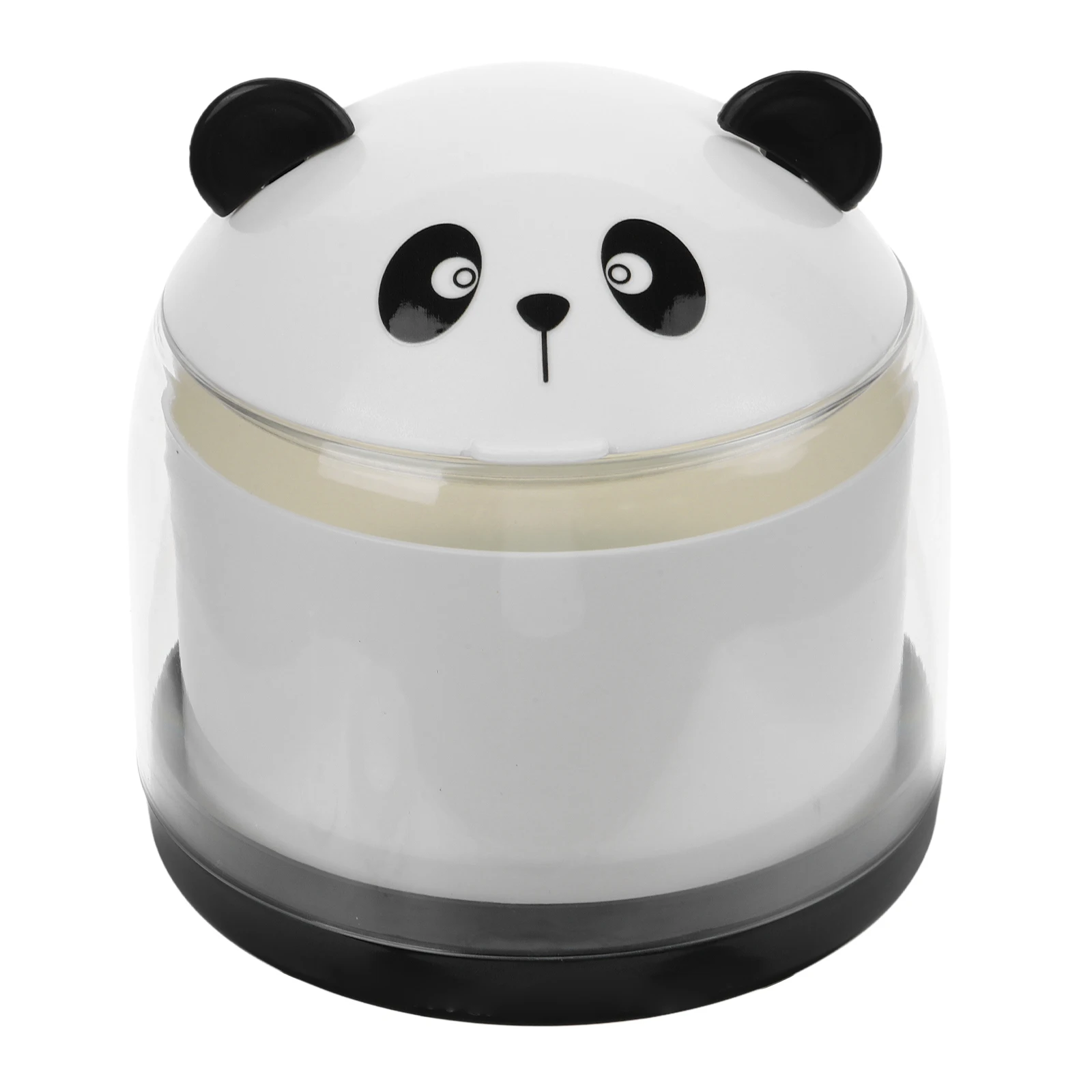 

Cartoon Panda Mini Trash Bin Portable Wastebasket for Office Bedroom Desk Garbage Can Plastic Waste Can Waste Paper Basket