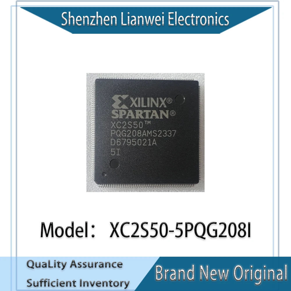 

100% New Original XC2S50-5PQG208I XC2S50 IC Chipset QFP-208