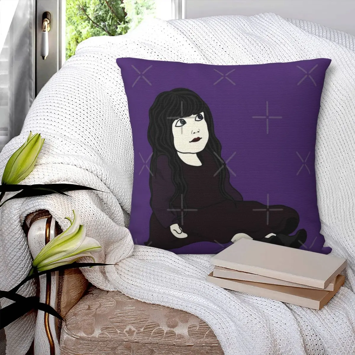 Nadja Doll What We Do In The Shadows Pillowcase Cushion Kawaii Suitable For Sofa Pillowcase Decorative Pillow Customizable