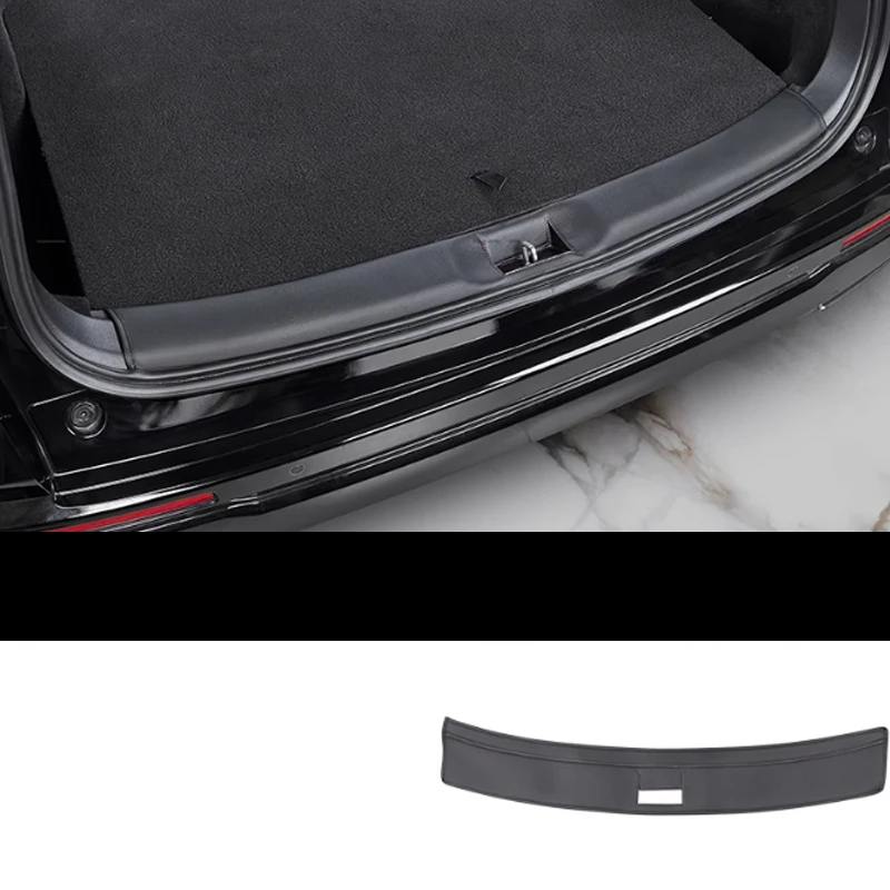 For Honda CRV 2023-2025 Trunk Door Threshold Protection Strip Leather Material Car Accessories