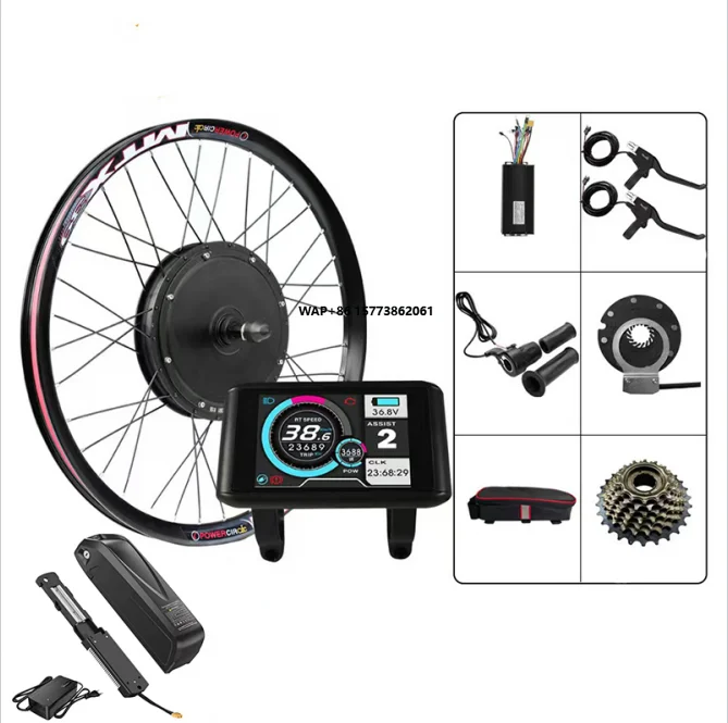 

Комплект для переоборудования электровелосипеда 1500 Вт 2000 Вт 3000 Вт Комплект для переоборудования электровелосипеда 20–27,5 с аккумулятором