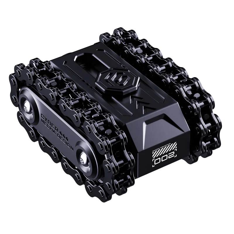 金属回転タンクフィジェットおもちゃハードコアミリタリースタイル磁気EDCストレスリリーフガジェットとフィジェットスピナー、子供へのギフトに最適