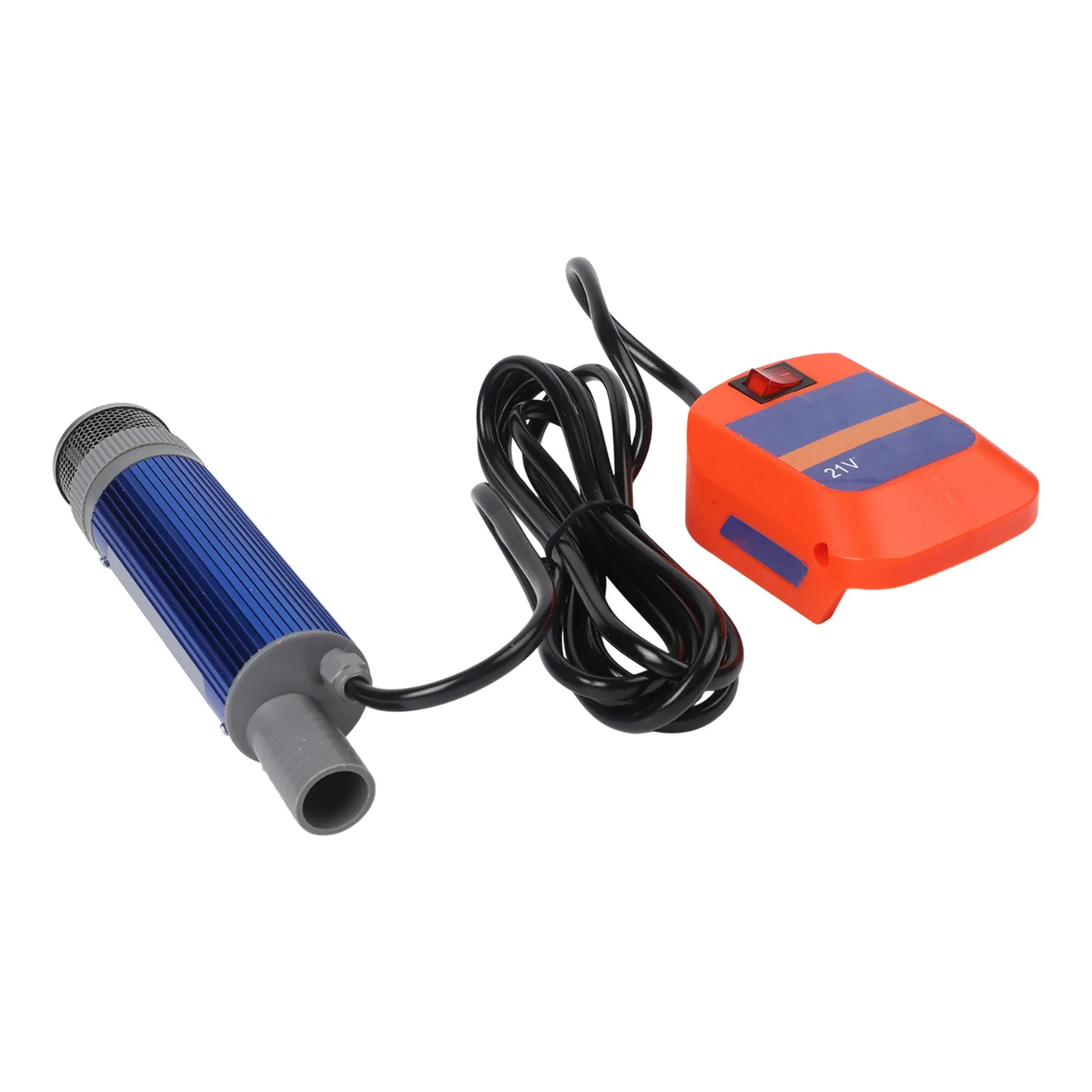 12V Cordless Lithium Pump 40 60L/min Flow Rate for Diesel and Oil Transfer 2 4m Cable and 4 6m Lift Capability Compact Size