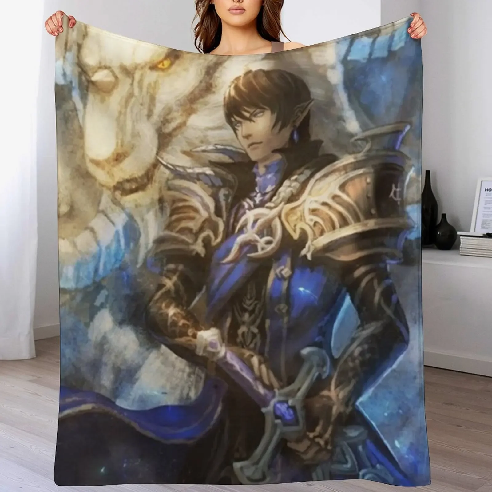 

Aymeric and Hraesvelgr Throw Blanket Designers Polar Bed Fashionable Blankets