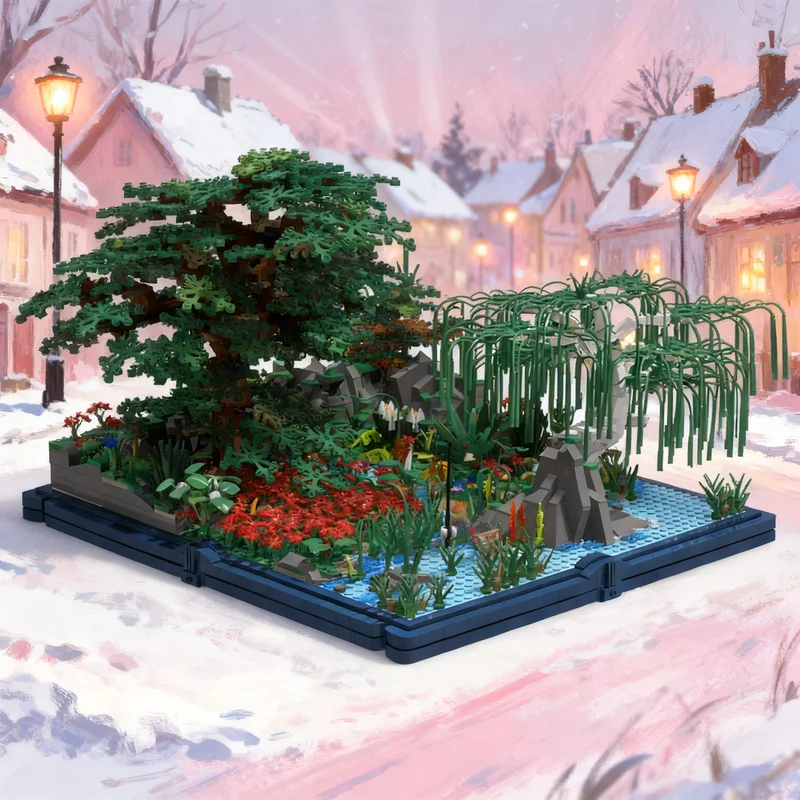 

3460 деталей MOC: Конструктор «На рыбалке» (модель Creator) – Подарок для творчества, коллекционный предмет, декор для дома и офиса, премиум-класс для взрослых и детей