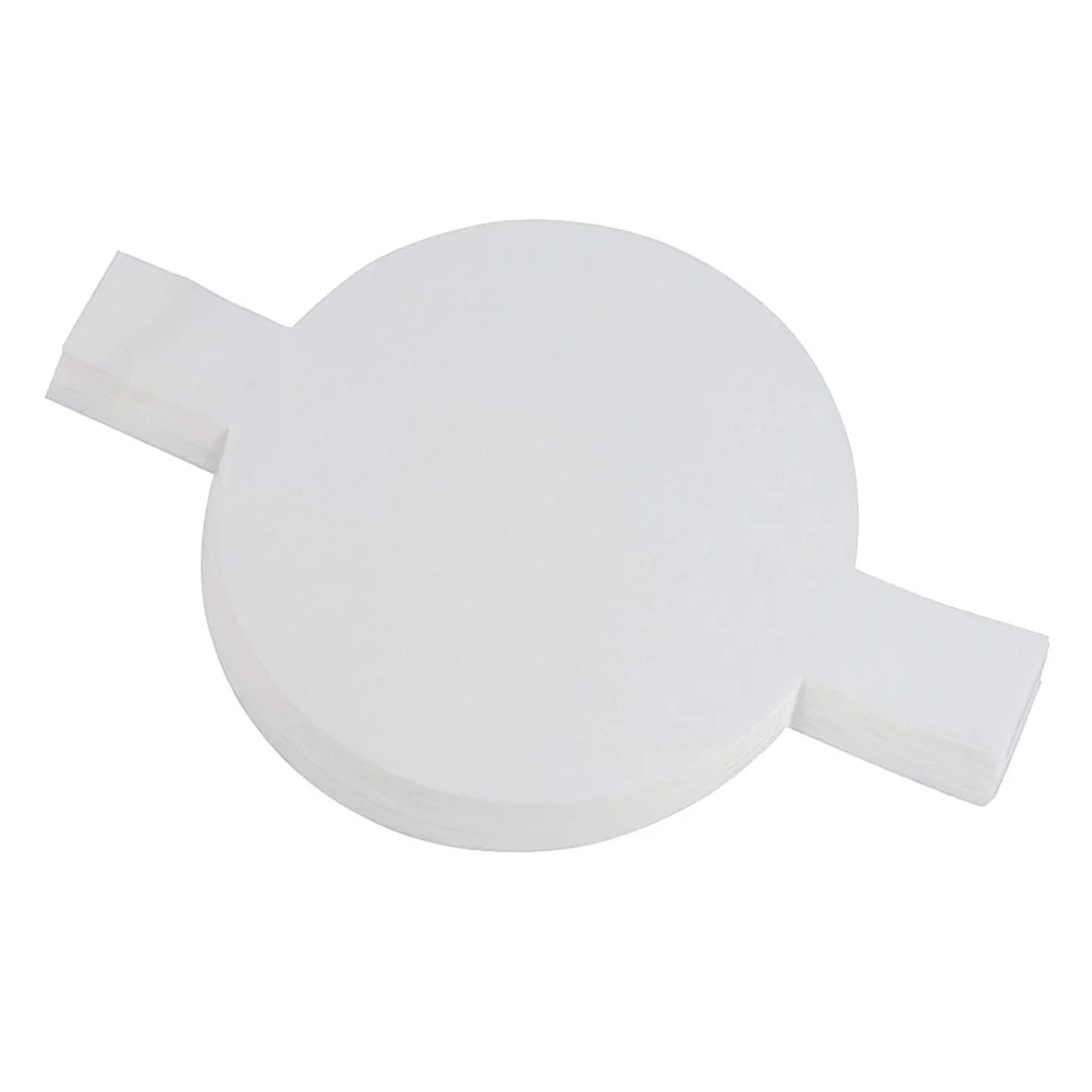 

100pcs Baking Parchment Round Cake Pan Liner Silicone Paper Non-Stick Oil Resistant Waterproof Easy Clean Tabs 6Inch White