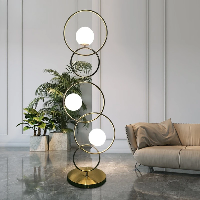 

Bedroom bedside simple creative ins Internet celebrity decoration floor lamp