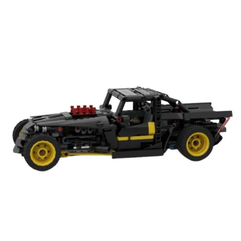 Conjunto de presente de brinquedo modelo técnico tipo S, caminhonete MOC 1948, com 629 peças de blocos de construção de partículas pequenas.