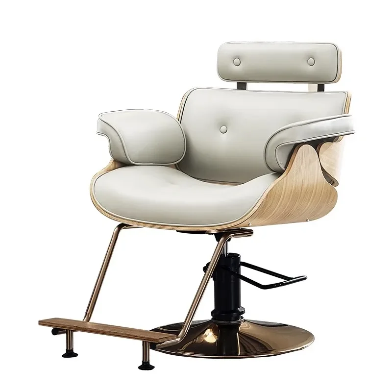 

Luxury Swivel Barber Chair Cosmetic Leather Pedicure Hairdressing Chair Hair Wash Facial Friseurstuhl Barbershop Furniture