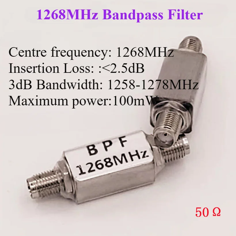 

GPS Filter Centre Frequency 1268MHz Bandpass Filter