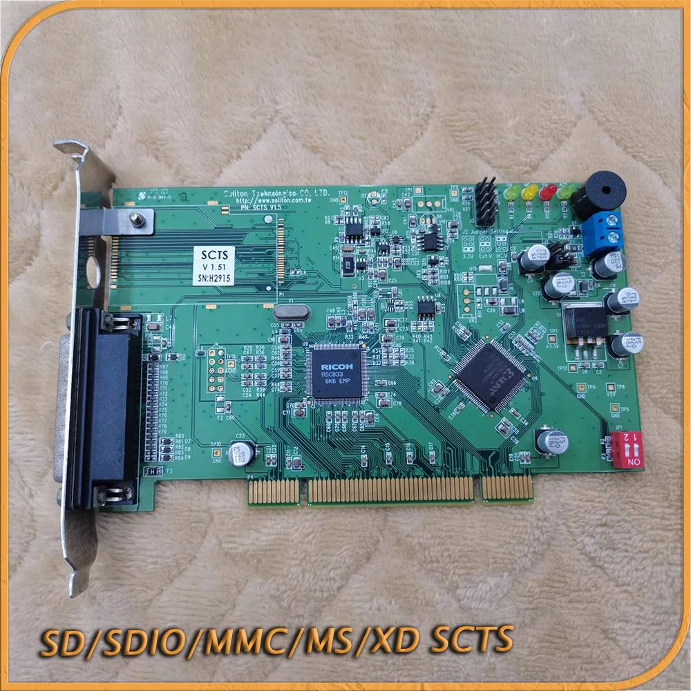 솔리톤 PCI 인터페이스용 테스트 보호 카드, SD, SDIO, MMC, MS, XD, SCTS