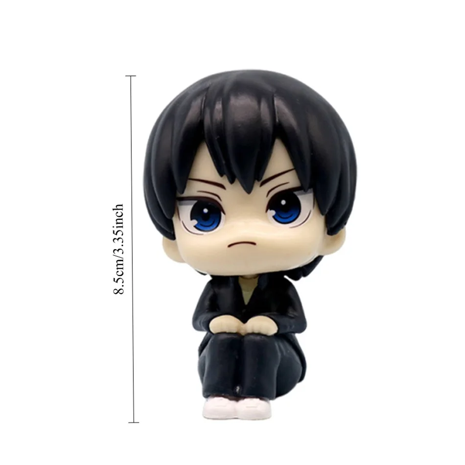 8,5-10cm Anime Haikyuu Figur Hinata Shoyo Tobio Kageyama 2er-Set Actionfigur Puppe Spielzeug Auto Kawaii Dekoration PVC-Modell Geschenk – Detail 6