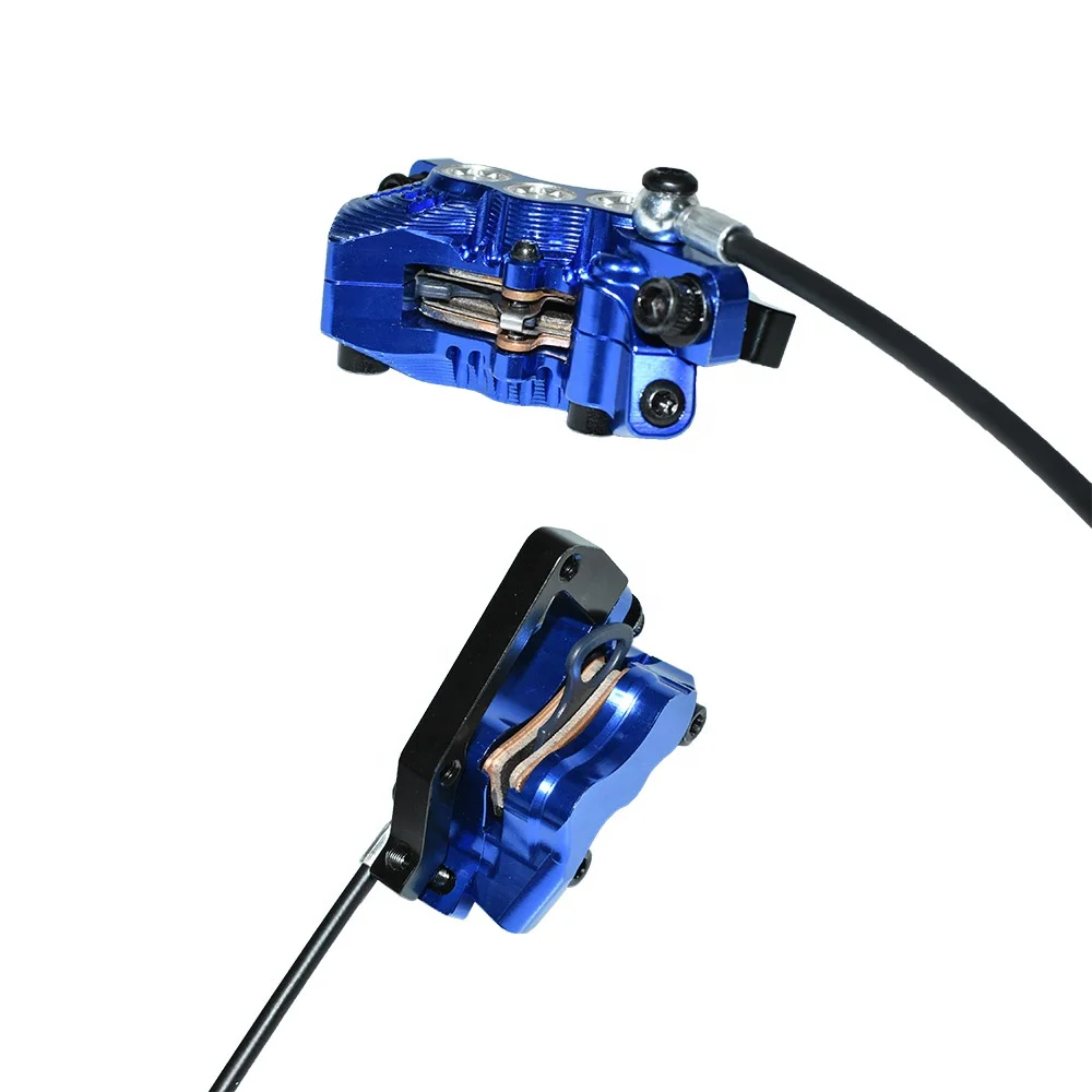 High Speed Brake Mountain Bike ATV 6 Piston Electric Bike Parts and Accessories, Hydraulic Brakes for Electric Motorcycles