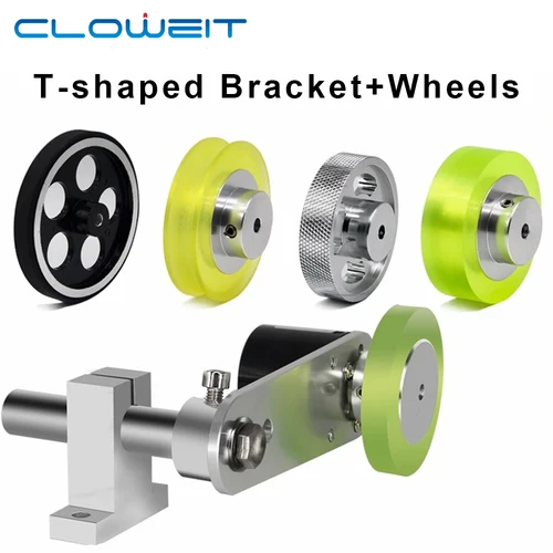 Codificador rotatorio, rueda de medición, soporte de instalación fija, sincronizador con rueda de medición, juego completo de dispositivo de medición