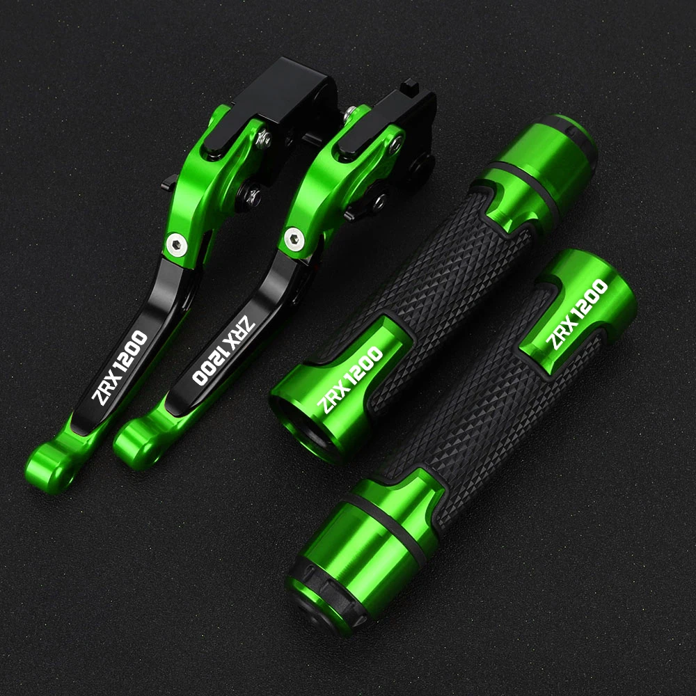 

Motorcycle Aluminum Accessories FOR KAWASAKI ZRX1200 ZRX 1200 1999-2007 2006 2005 204 2003 2002 Brakes Clutch Levers Handle 2001