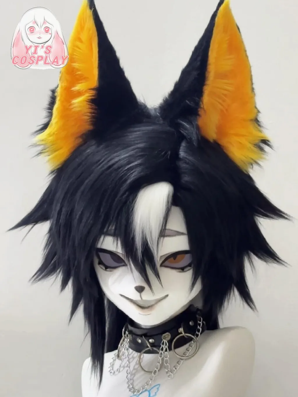 Yis cosplay Custom Furry head Kigurumi Head Cosplay Kemono Fursuit Handmade Headsets Beast Customized Fursuit Kemono Head