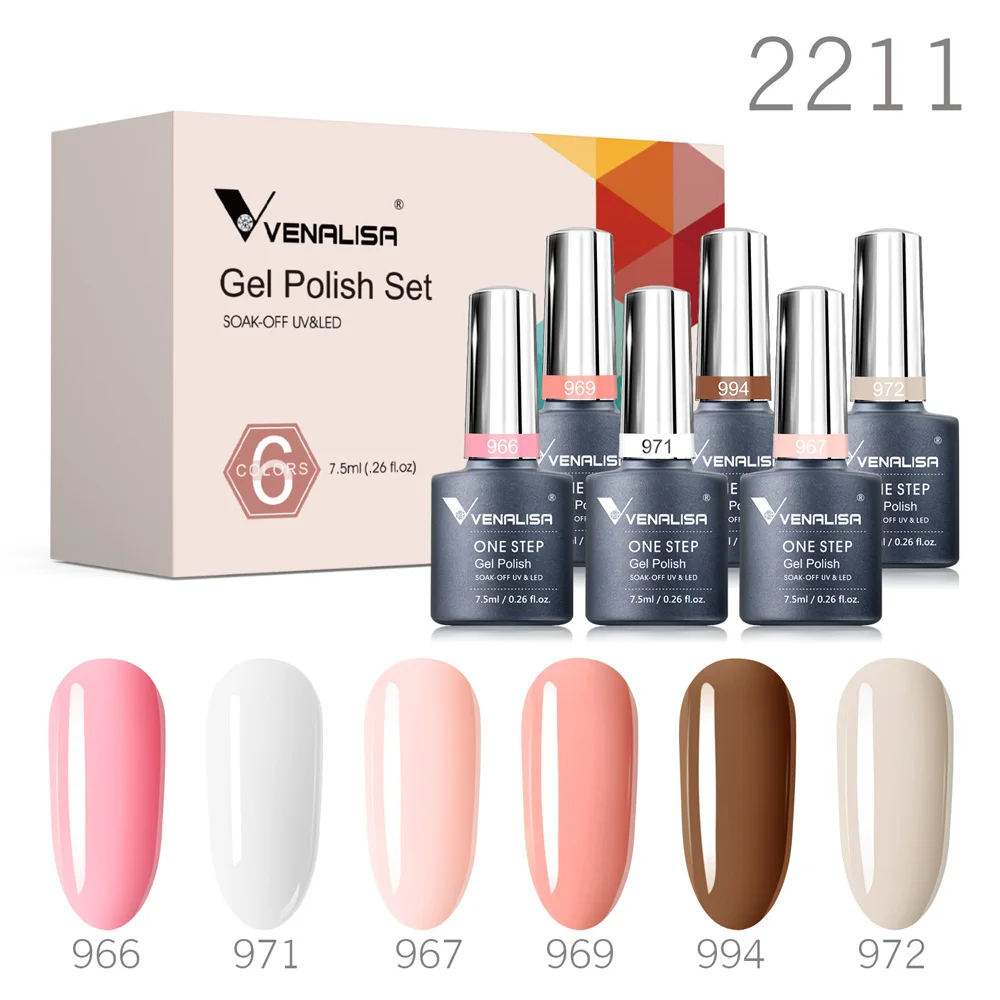 Venalisa Gel Nagellak Kit Hema Vrije Gelei Gel Herfst Kleur Collectie Herfst Nail Art Gel Vernis Doorweekt Uvelde Semi Permanent