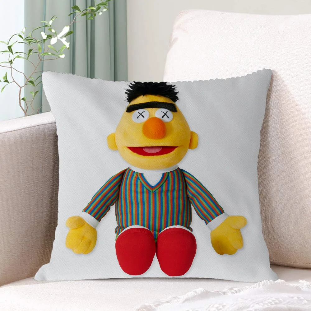 Cushion Cover KAWS X Sesame Street Luxury Living Room Decoration Cushions for Decorative Sofa Home and Decoration Pilow Covers